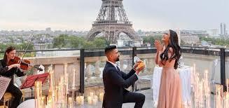 A week-long marriage offer from Los Angeles to Paris!