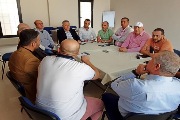 During their meeting, the members of the Committee discussed the results of the Made in Syria specialized clothing exhibition